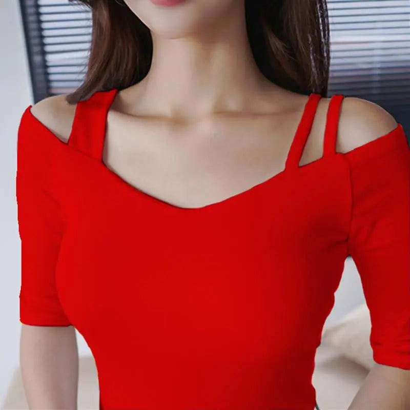 Women's Latin Dance Sling Training Shirt